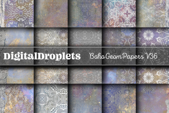 Boho Geom Papers Vol. 36: A Designer's Guide to This Versatile Collection