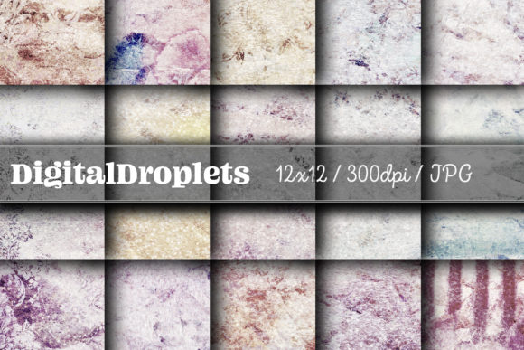 GoldenVintageGarden Vol. 45: A Layered Paper Set for Depth