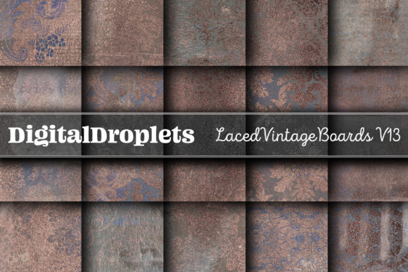 Laced Vintage Boards Vol.13: A Digital Texture Collection